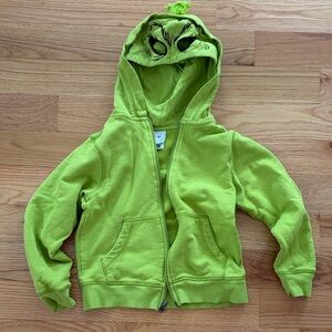 Hanna Andersson Grinch kids hoodie size 5